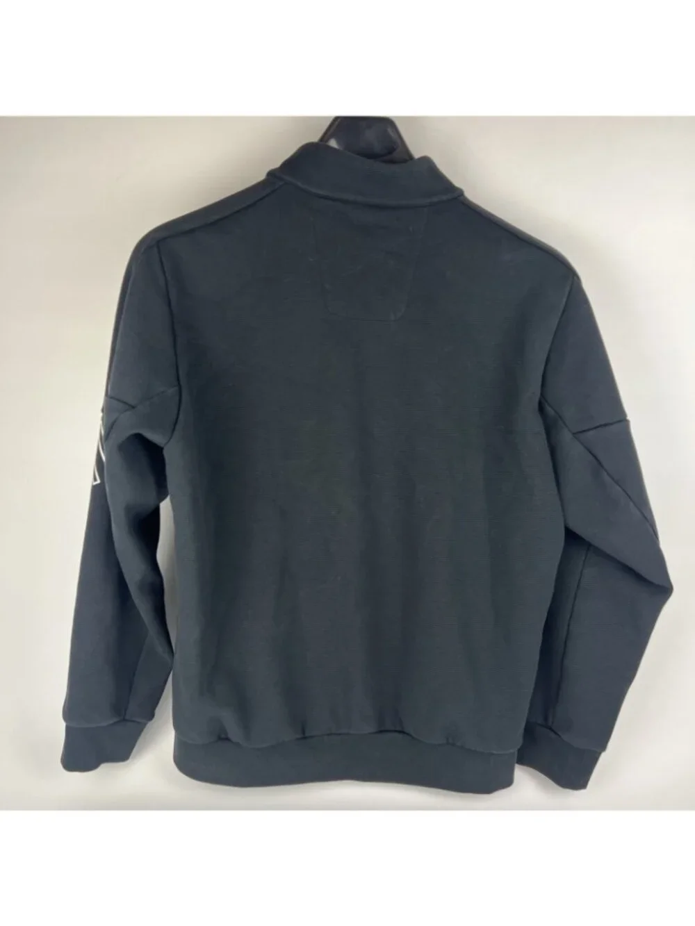 ANTA Men's XL Full Zip Track Jacket Black Athletic Zip Front